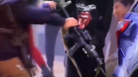 Marine Veteran Now Security Guard Disarms Rioter Holding AR-15 Stolen From Seattle Police Cruiser
