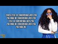 H.E.R. - Comfortable (Lyrics)