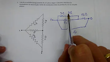Qual é a resistência equivalente das associações a seguir?