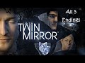 Twin Mirror - All 5 Endings | Good, Bad & Twist Endings