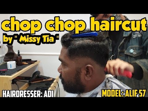 Tempat Potong  Rambut  Keren di  Bandung  chop chop Haircut 