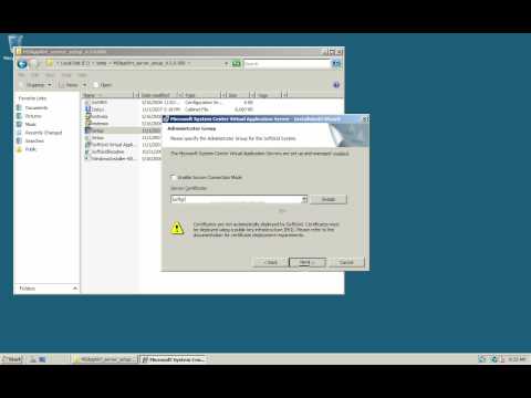 Installing Softgrid 4.5 beta 2 on Windows 2008