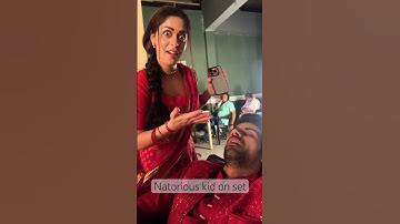 Jab shoot pe masti karne ka man kara #garimajain #gehna #gehnazevaryazanjeer #bts #onset #onshoot