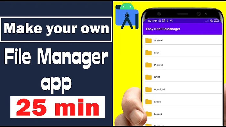 File Manager Application | Android Studio Tutorial | 2021
