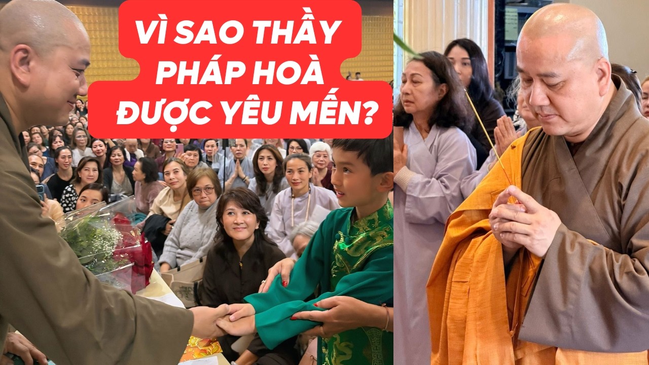 BIỂN NGƯỜI XÔN XAO ĐÓN THẦY PHÁP HÒA TẠI BOLSA  LITTLE SAIGON! Vì Sao Thầy Được Yêu Mến 