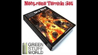 Creative  Lava River  Neoprene Terrain Set