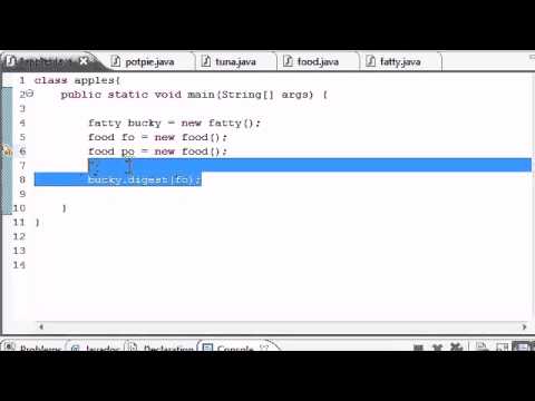 Java Programming Tutorial   56   Polymorphic Arguements
