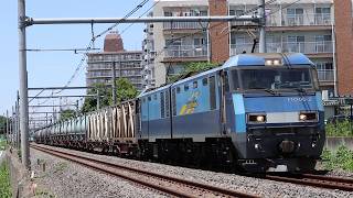 ブルーサンダーEH200-2コキ200形＋タキ4074レ・2026/5/29