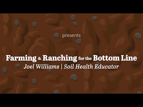 Farming & Ranching   Joel Williams One