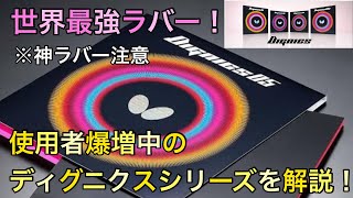 【理想を現実に】最強ラバー！ディグニクスシリーズを解説！