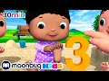 Ten Little Baby Feet | LBB Songs | Learn with Little Baby Bum Nursery Rhymes - Moonbug Kids