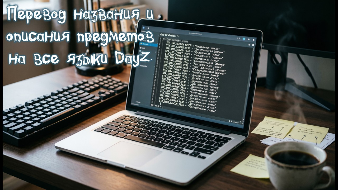 Перевод названия и описания предметов на все языки DayZ