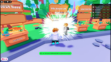 Pls donate fake donation glitch... (1b donated)