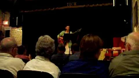 Diane Sauer performs "Wim-o-weh" at the Woodtick T...