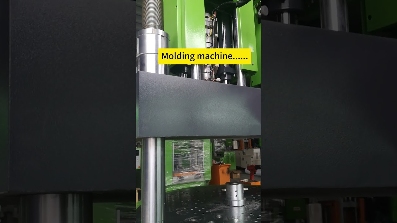 Dul-color rotary table vertical injection molding machine