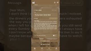 The Unsent Letters Journal  #closure  #unsentletter #lettertomymom #emotionaldump #fyp