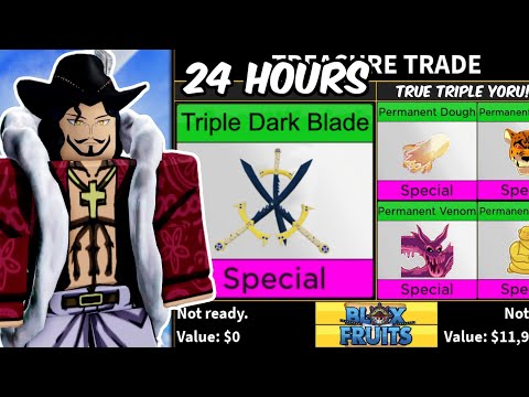 True Triple Dark Blade - Roblox