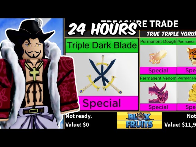 What People Trade For Dark Blade *YORU*? Trading Dark Blade in Blox Fruits  