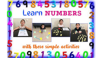 Sophie Learns Through Play - Learn Numbers with these Simple Activities