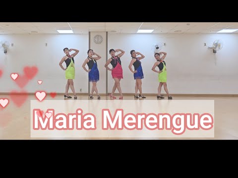Maria Merengue/마리아 메렝게 라인댄스/Begnner/(Demo&Count)