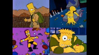 Bart's futures (from classic Simpsons seasons)