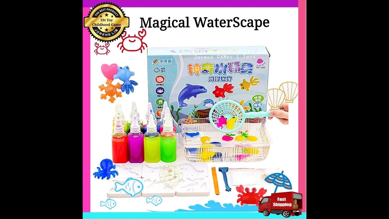Magical Waterscape Arts Craft Kids DIY Educational Toy DIY Magic Water