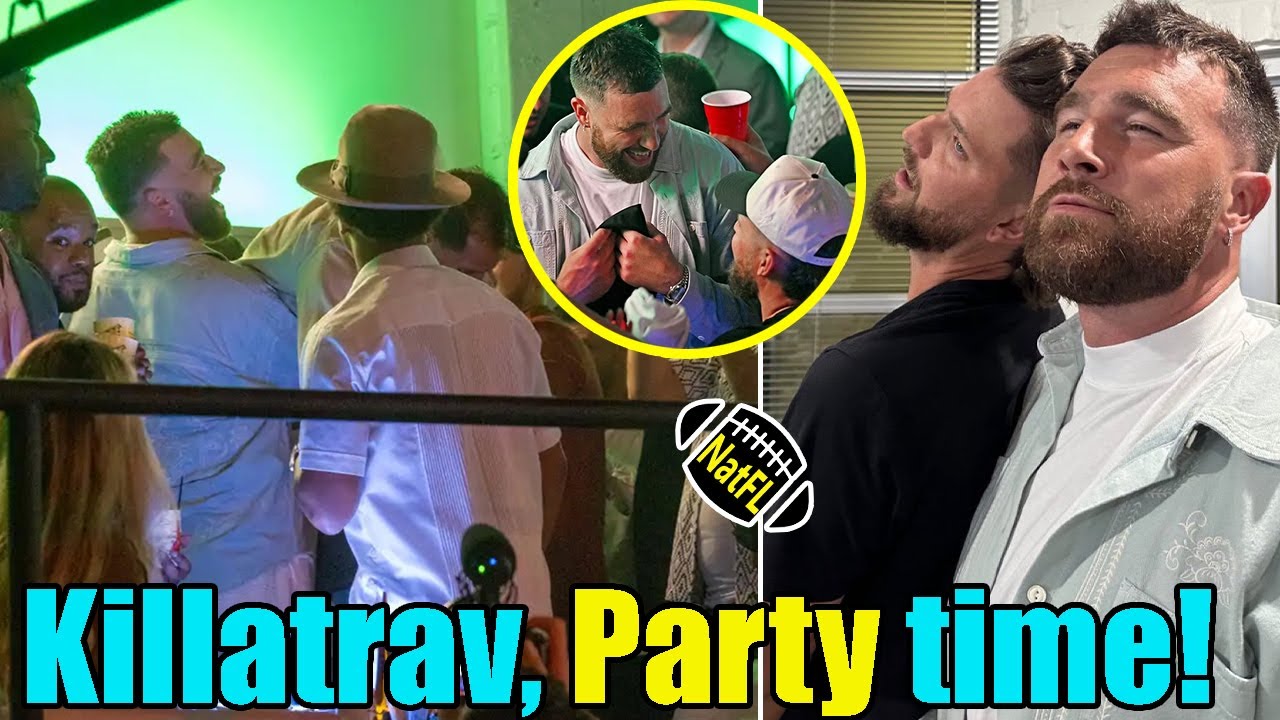 Travis Kelce hung out with Chandler Parsons and the Chainsmokers at a