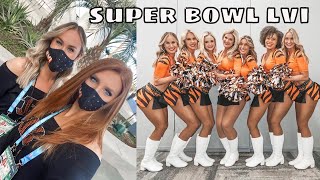 Behind the Scenes of Super Bowl LVI | Bengals Cheerleader