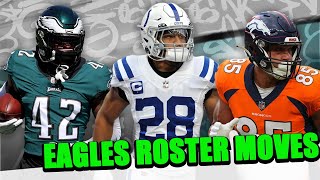 Eagles Jonathan Taylor Update + LIVE Roster Cuts: Devon Allen, Trey Sermon, K'Von Wallace & MORE