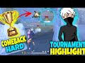 FREE FIRE BEST TOURNAMENT HIGHLIGHTS | EVERY FREE FIRE PLAYER MUST WATCH