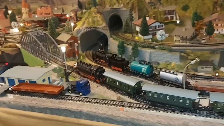 Volker's model trains - Märklin H0 analog -  running session - 132