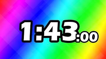 1 Minute and 43 Second TIMER Countdown