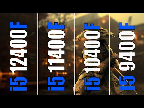 INTEL I5 9400F Vs INTEL I5 10400F Vs INTEL I5 11400F Vs INTEL I5 12400F || PC GAMES TEST ||