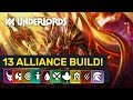 EPIC 13 Alliance Build! Strongest Raid Boss Champion Build! | Dota Underlords