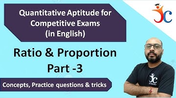 Ratio And Proportion For IBPS PO 2020 |Part-3| Quantitative Aptitude In English | Math By Joneja Sir