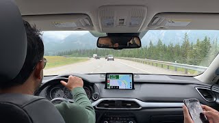 Calgary to Banff drive