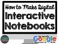 How to Make a Digital Interactive Notebook (Google Classroom)