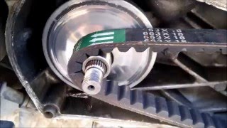 Расположение ремня вариатора ENDURANCE 663х18 на торкдрайвере .Honda Dio 34-35 GBLK Расположение ремня вариатора ENDURANCE 663х18 на торкдрайвере .Honda Dio 34-35 GBLK