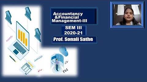 S.Y Bcom SEM III AFM Lecture 1