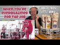 Drum Teacher Reacts: Drummer Smashed by Cross - Worship Fail | When you're overqualified for the job