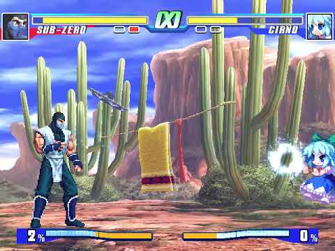 Sub zero (Me) vs Cirno 2