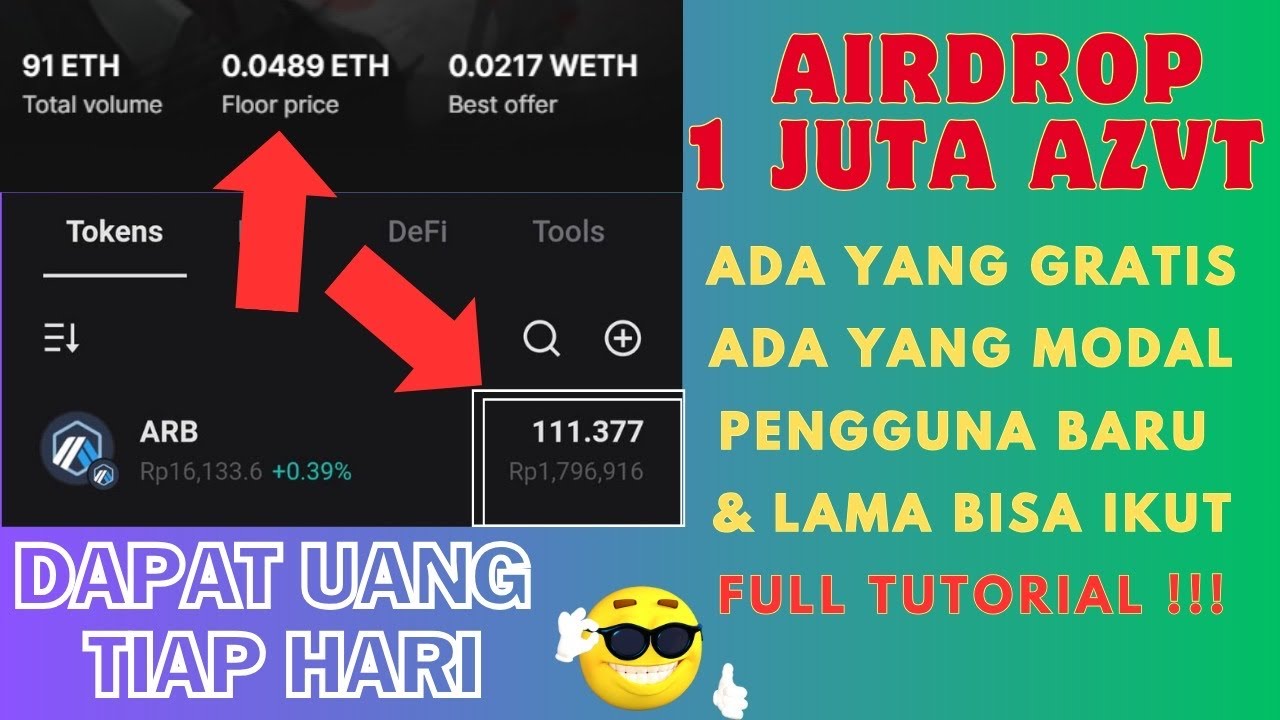 JP SKUI MAS !! AIRDROP 1 JUTA Azvt + NFT SUDAH SIAP JUAL 🥳