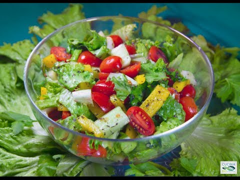 Video: Preparazione Di Verdure Ed Erbe Per L'insalata