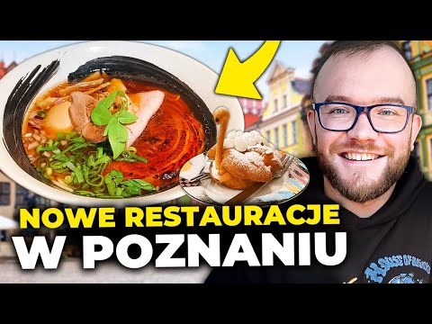 POZNAŃ: NOWE RESTAURACJE i NAJLEPSZY RAMEN? Jedzenie w Poznaniu: kuchnia polska i kanapki kubańskie