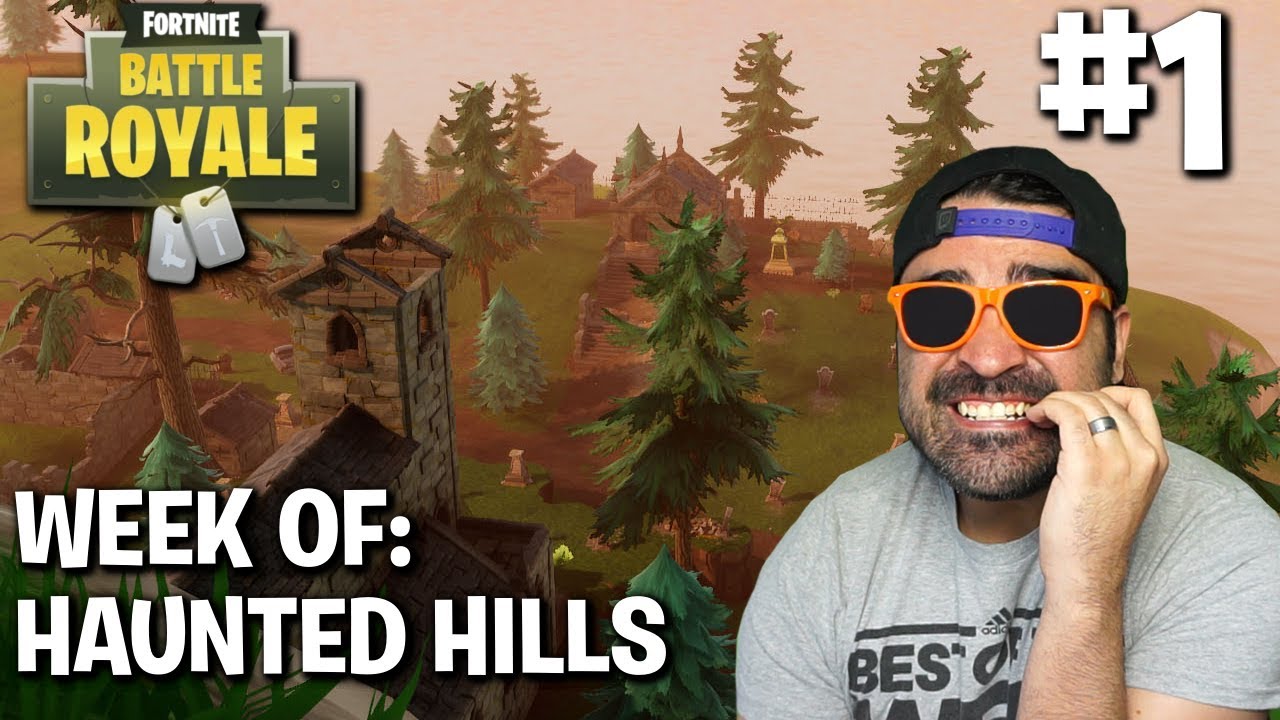 Fortnite Battle Royale | Week of Haunted Hills #1 | Ride Along ( Solo Tips and Tricks )