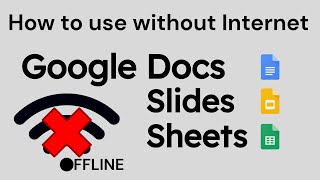 Turn On Offline Access for Google Docs, Sheets, Slides (Step By Step)