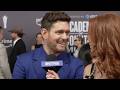 Michael Bublé Proposes a Super Group w/ Blake Shelton, Riley Green (Exclusive)