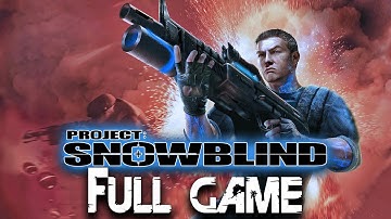 Project: Snowblind  Full Game Walkthrough Gameplay and ending