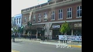 Keller Building Fire - Downtown Williamston, MI - September 10, 1994