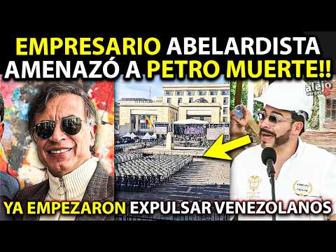 🚨ABELARDO'S BOLÍVAR PLAZA EVENT FAILED. IT WAS EMPTY. Businessman threatened Petro. Venezuelan pu...